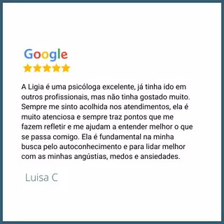 Avaliação no Google